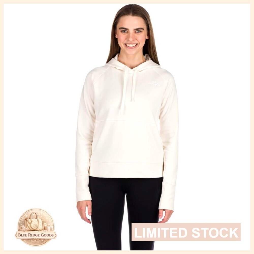 Cozy Cropped Hoodie Pullover Classic Fit Outdoor Active Wear Kangaroo Pocket